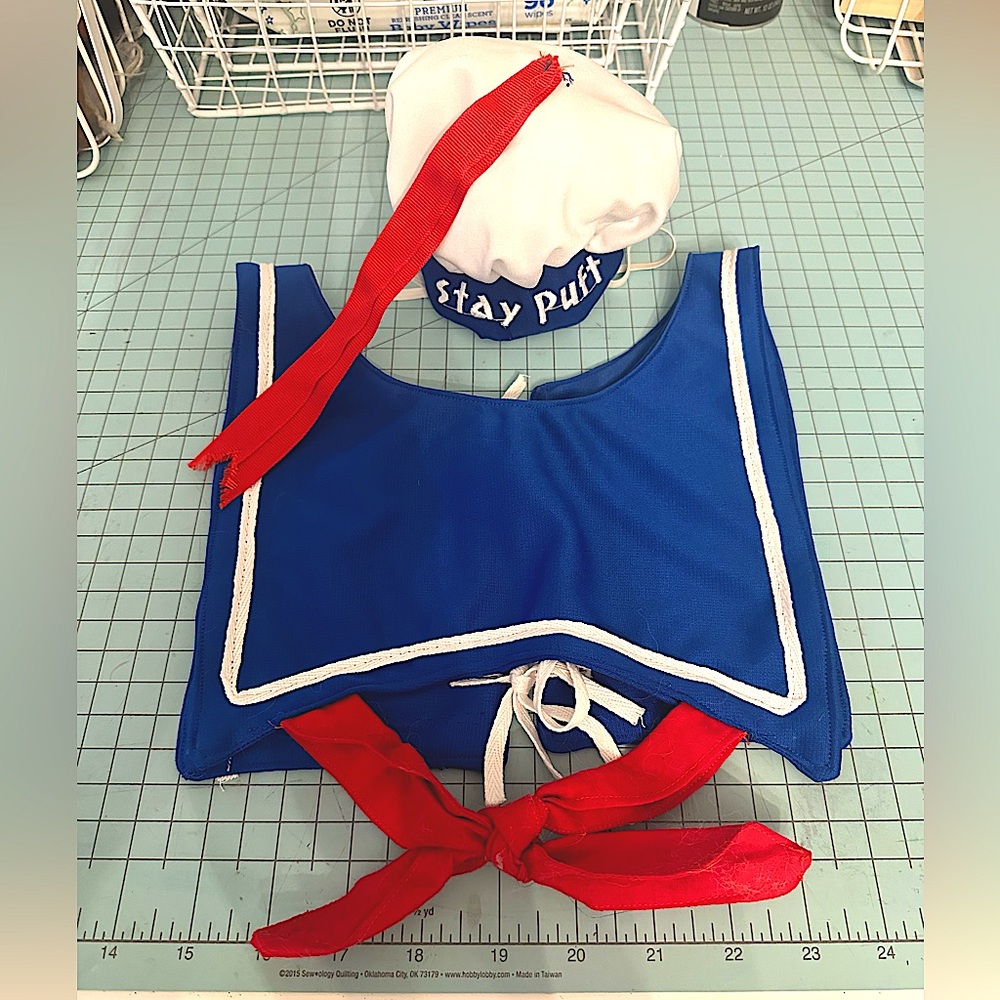 Dog Stay Puft Marshmallow Man Costume